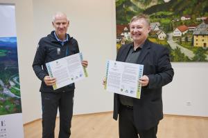 Slovesnost ob vstopu v mrežo Gorniške vasi